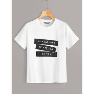 Energy Black T-shirt Demi-manches T-shirt de la meilleure qualité fabriqué en Inde OEM ODM T-shirts à la mode personnalisés fabriqués en Inde - Product Image 3