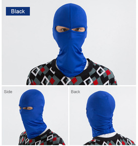 Envío Rápido, MOQ Bajo, Pasamontañas Rosa de 2 Orificios con Estilo de Imagen y Logotipo Personalizado para Hombre y Mujer, Tejido Común, Envío DDP - Product Image 5