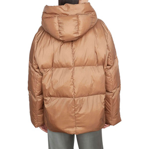 แจ็กเก็ตปลาปักเป้ามันวาวสำหรับผู้หญิงแจ็กเก็ตบุนวมแฟชั่นน้ำหนักเบาเลือกได้ตาม RRI-WJ-03 - Product Image 5