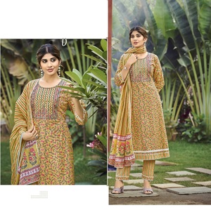 Nouvelle collection d'été pour Cotton Salwar Kameez avec Dupatta pour un beau look indien disponible à des prix abordables - Product Image 1