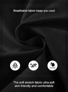 กางเกงขาสั้นกอล์ฟผ้าชิโนแห้งเร็วระบายอากาศน้ำหนักเบาสำหรับผู้ชายผ้าซับเหงื่อผ้าป้องกันรังสียูวีออกแบบโลโก้ได้ตามต้องการ - Product Image 4