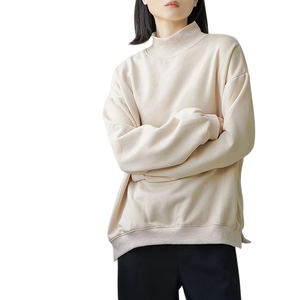 Sudadera con Capucha Larga de Felpa Impermeable para Mujer, Talla Grande, Estilo Urbano, Servicio OEM, Nueva - Product Image 1