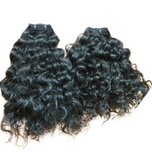 Vente en gros de paquets de cheveux indiens crus 100% extension de paquet de cheveux humains crus naturels fabricant de cheveux indiens Remy bruts d'Inde - Product Image 2