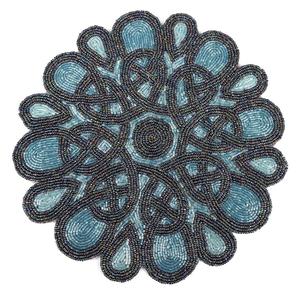 Handmade Durable Vintage Beaded Solid Color <b>Table</b> Mat for Wedding Banquet Home Hotel Custom Design Eco-Friendly Professional - Product Image 5