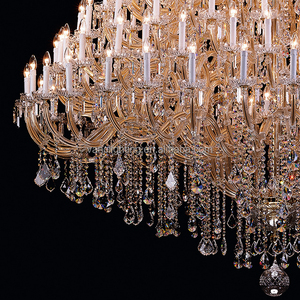 Lámpara de Araña de Cristal Italiana Royal <span class=keywords><strong>Maria</strong></span> de 200 Luces, Estilo Teresa, para Vestíbulo de Hotel, Restaurante, Lámpara Colgante de Estilo Vela, Personalizable - Product Image 2