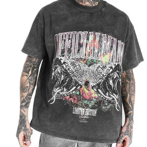 T-shirt personnalisé avec impression DTG, impression de logo, design, t-shirts pour hommes, grande taille, t-shirt 2026, manches courtes, coton, devant et dos - Product Image 1