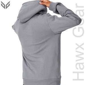 Sweats à capuche légers à séchage rapide pour hommes Teints dans la plaine Utilisation extérieure Tissu polaire Vente en gros Fourniture ODM Saison d'hiver - Product Image 1