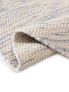 Tapis industriel rond en laine 100 cm Lytte Kids Rocky Blue Modern Style pour salle à manger Hall Entrée Chambre Salon - Product Image 2