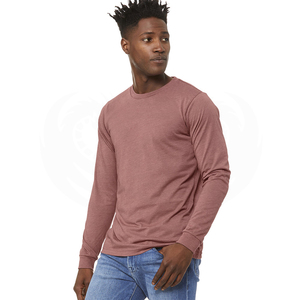 <strong>Men's</strong> <strong>Men's</strong> Merino 150 Long Sleeve Boxed <strong>Base</strong> <strong>Layer</strong> Bella + Canvas 3501CVC Unisex CVC Jersey Long-Sleeve T-Shirt - Product Image 2