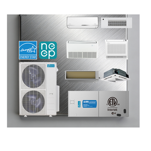 Climatiseurs à vendre 36000b-t-u R/454-B Chauffage et refroidissement multi-zones Triple connexion Extérieur Intérieur AC - Product Image 1