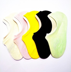 ถุงเท้าไม้ไผ่บลิสของผู้หญิงสำหรับฤดูร้อน5แพ็กถุงเท้าไม่แสดงถุงเท้าระบายอากาศกันแบคทีเรียดูดซับเหงื่อเป็นมิตรกับสิ่งแวดล้อมกันลื่นสบายๆ - Product Image 2