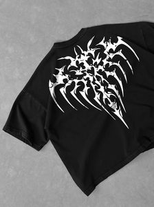 <b>Oversized</b> Retro 100% Cotton Men's <b>T</b>-<b>Shirts</b> High Quality Printed Custom Logo Loose Fit Street Style Custom Designs High GSM <b>Shirt</b> - Product Image 4