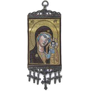 Figura cristiana icónica de 10 cm, decoración de pared, modelo 1716 - Product Image 1