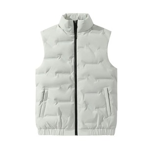 OEM personnalisé hommes décontracté matelassé polaire à capuche gilet chaud doudoune pour hiver Streetwear avec des conceptions personnalisées - Product Image 6