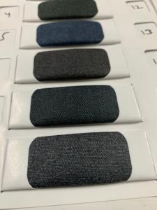 Tejido de urdimbre de poliéster pesado con sensación de lana duradera | Material de traje teñido liso para ropa para hombres y mujeres - Product Image 2