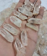 De cuarzo claro Natural de punto crudo-blanco de cristal de cuarzo-cristal de cuarzo claro Natural - Product Image 3