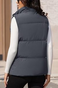 Venta Directa de Fábrica, Chaleco Acolchado Personalizado de Alta Calidad, Transpirable, con Cierre 100%, Ropa de Abrigo Informal de Invierno para Hombre, Más Vendido - Product Image 5