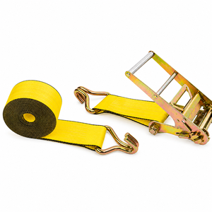 Ratchet <b>Cargo</b> Lashing Strap 100mm Hook Polyester 10000kg High Strength Transportation Equipment Private Label Manufacturer - Product Image 1