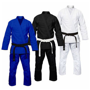 Ensemble de Kimono BJJ OEM en Gros |   Kimono de Jiu-Jitsu personnalisé avec logo |   Kimono de Jiu-Jitsu brésilien professionnel 100% coton respirant - Product Image 4