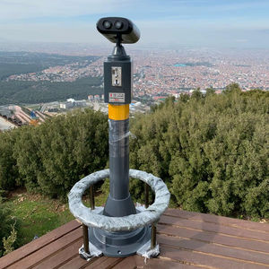 Jumelles télescopiques de visionnement en plein air à commande par pièces de monnaie modernes 20X80 NVF-101 Lentille de haute précision Base robuste et sécurisée - Product Image 1