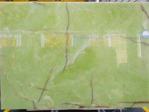 Losa de Ónix Verde Claro Hecha a Mano, Losa de Mármol de Ónix, Losa de Piedra de Ónix - Product Image 2