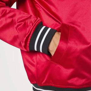 Blouson Bomber en Toile Matelassée à Prix de Gros avec Faible MOQ, Blousons de Vol Varsity, Impression de Lettres sur le Devant et le Dos, Couleur Personnalisée - Product Image 6