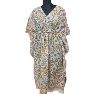 ชุดเดรสยาวพิมพ์ลายดอกไม้สไตล์ลำลองสำหรับผู้หญิง ดีไซน์หรูหรา เหมาะสำหรับวันพักผ่อนหรือออกงานกลางวัน ไซส์ XL แฟชั่นทันสมัย ODM - Product Image 1