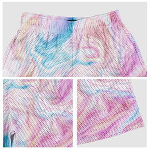 Pantalones cortos de baloncesto informales de malla de poliéster para hombre de alta calidad estampado personalizado patrón sólido-estilo playero algodón al por mayor - Product Image 3