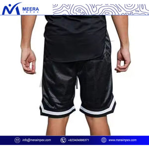 Short de compression d'été à séchage rapide pour homme High Street Short de course d'entraînement à motif solide Short de sport à sublimation avec cordon de serrage - Product Image 2