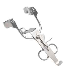 เครื่องมือผ่าตัดแบบแมนนวลคุณภาพสูงสำหรับการขยายช่องทวารหนัก SPHINCTER RETRACTOR ทำจากเหล็กกล้าไร้สนิม ยี่ห้อ Millin ขนาด 22 ซม. สำหรับการผ่าตัดต่อมลูกหมาก - Product Image 4