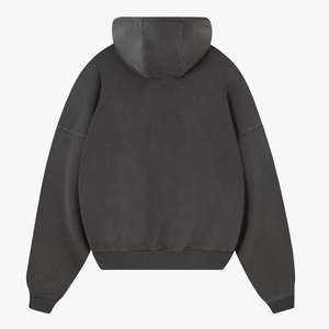 เสื้อฮู้ดผู้ชายสไตล์ลำลอง ผ้าฟลีซหนานุ่ม อุ่นสบาย ทรงหลวม สตรีทแวร์แฟชั่น - Product Image 5