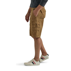 กางเกงขาสั้นผู้ชายขาสั้นแบบหลวมมีกระเป๋าหลายช่องฟอกสี - Product Image 2