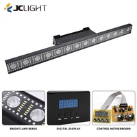 Barre de lumière LED professionnelle pour DJ, 14x3W, blanc chaud/RGB, effet de lumière de scène 3 en 1, matrice, wash, éclairage DJ