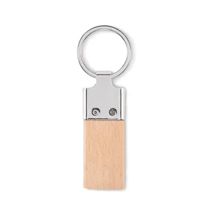 Portachiavi Personalizzati Effetto Legno, Portachiavi e Moschettoni Promozionali per Merchandising - Product Image 3