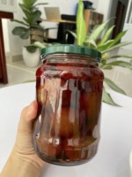 Prix bas, meilleures ventes, saveur fraîche et savoureuse, marque privée, usine vietnamienne, PRUNEAU EN SIROP 500ml, 720ml, 1500ml, en vrac