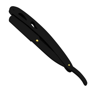 Rasoir manuel professionnel de haute qualité à lame tranchante en acier inoxydable avec manche en plastique pour hommes - Product Image 5