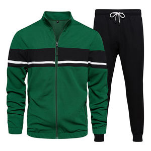 Chándal personalizado de alta calidad para hombre, chándal para correr, traje atlético con cremallera completa, transpirable, estampado, deportes de invierno personalizables, 2025 - Product Image 4