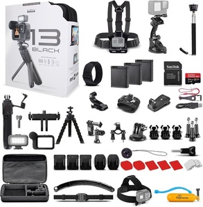 En stock Pro HERO13 Black Creator Edition - Comprend Volta (Poignée-batterie, Trépied, Télécommande), Media Mod, Light Mod, Batterie Enduro - Product Image 1