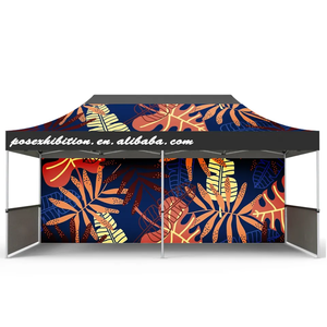 Carpa Plegable para Eventos, de Poliéster, Impermeable, para las Cuatro Estaciones, de 10x20 pies (3x6 m), para Ferias Comerciales, Publicidad y Exposiciones - Product Image 6