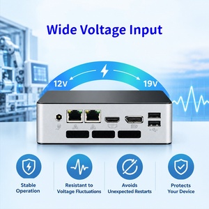 Mini PC Robusto sin Ventilador de Amplio Voltaje 12-19V con Procesador <span class=keywords><strong>Intel</strong></span> Core I7 N150, DDR5, 4K UHD, para <span class=keywords><strong>Juegos</strong></span> y Oficina - Product Image 5