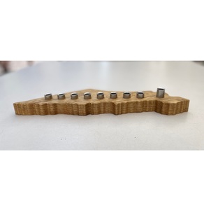Nouvelle arrivée bougeoir menorah en bois pour décoration de noël mariage pièce maîtresse bougeoir maison décor de table - Product Image 1