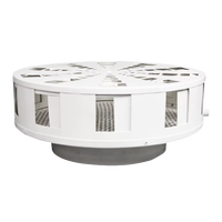 Diffuseur Confort - Économie d'Énergie, Conception Flexible, Fonctionnement Silencieux, Construction Durable, Compatible Plafonds Hauts, Idéal pour Usage Hospitalier