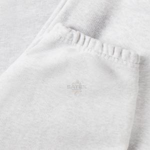 Pantalons de survêtement pour homme en molleton délavé à l'acide, style vintage, poids lourd, tissu éponge français, écologique, décontracté, broderie, cordon de serrage, style jogger - Product Image 4