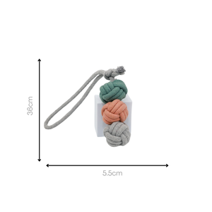 Eco-Friendly Plastic <b>Ice</b> <b>Cream</b> Rope Balls Tug Dog <b>Toy</b> Fashion Pet <b>Toy</b> with Convenient Bag Packaging - Product Image 4