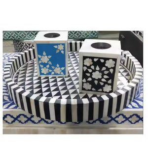 Quemador de incienso con incrustaciones de Capiz de perla madre árabe religioso hecho a mano elegante para quemadores Bakhoor Ramadan y Eid Mubarak Bakhoor 2025 - Product Image 2