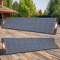 Alimentation de secours extérieure acceptable OEM 100W 200W 300W 400W Panneau solaire pliable Module PV portable