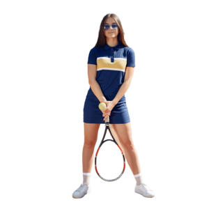 High Quality Tennis Polo Shirts 100% Cotton Summer Printed Embroidered Logo Basic Tennis <b>Pickleball</b> Skirt Women's Tennis <b>Wear</b> - Product Image 2