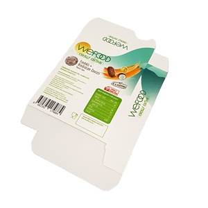 Boîte auto-élevable personnalisée recyclable, laminée mate, avec revêtement UV, pour l'emballage de nouilles, avec formes personnalisées et options OEM - Product Image 5