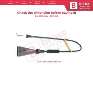 BDP1609 Front <b>Door</b> Inner <b>Handle</b> Lock Release Cable for Ducato MK3 Boxer 250 Jumper Relay MK2 1342155080 1350147080 - Product Image 6