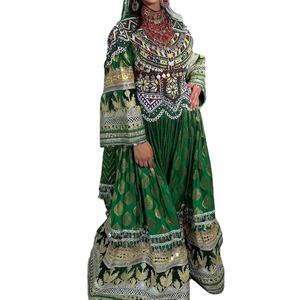 New Arrival Afghani Pakistani Wedding Party Wear Dresses for Women Heavy Embroidery Bohemian Vintage Afghan Kuchi Dresses Women - Product Image 1